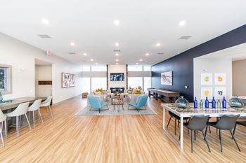 Community room and dining area